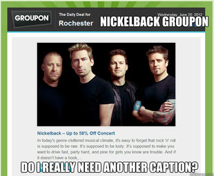 Nickelback Groupon