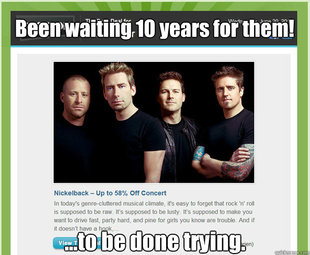 Nickelback Groupon