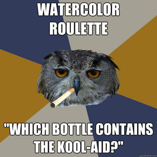 Art Student Owl