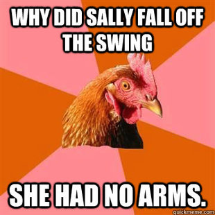 anti joke chicken
