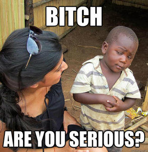 Skeptical Third World Child