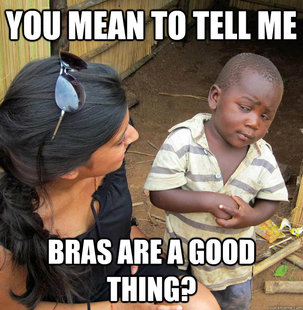 Skeptical Third World Child
