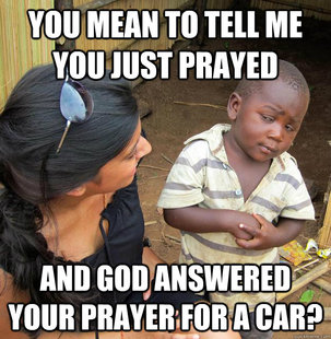 Skeptical Third World Child