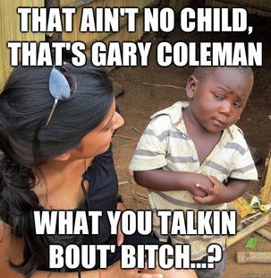 Skeptical Third World Child