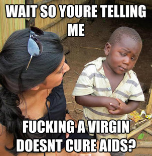 Skeptical 3rd World Child