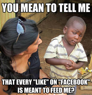 Skeptical Third World Child