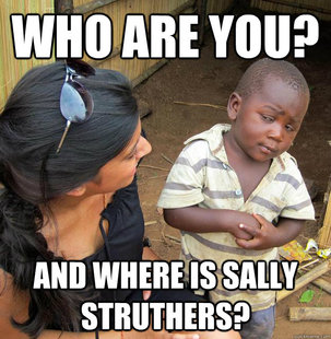 Skeptical Third World Kid