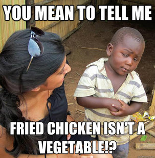 Skeptical Third World Kid