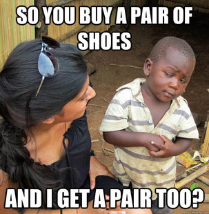 Skeptical Third World Child