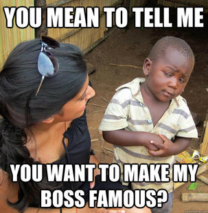 Skeptical Third World Kid
