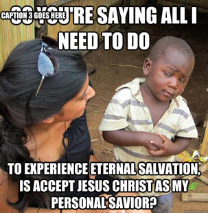 Skeptical Third World Kid