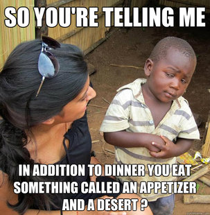 Skeptical 3rd World Child