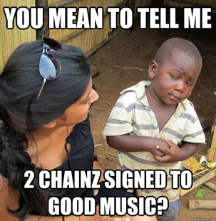 Skeptical Third World Child