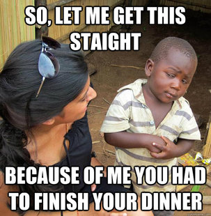 Skeptical Third World Kid