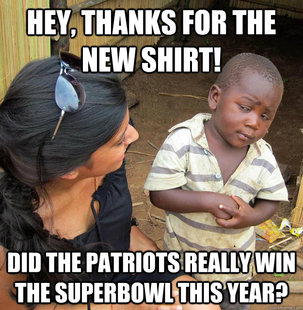 Skeptical Third World Kid
