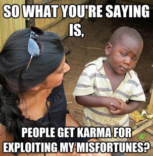 Skeptical Third World Kid