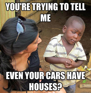 Skeptical Third World Child