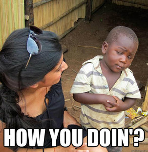 Skeptical Third World Child