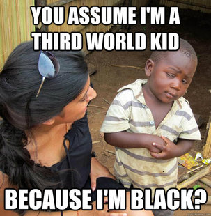 Skeptical Third World Kid