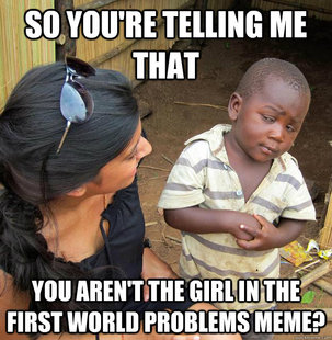 Skeptical Third World Kid