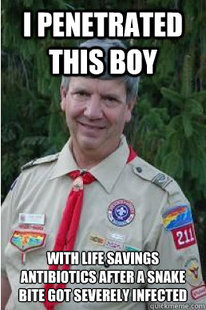 Harmless Scout Leader
