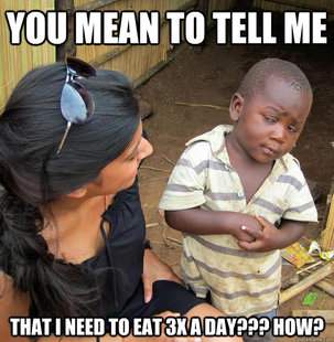 Skeptical Third World Kid