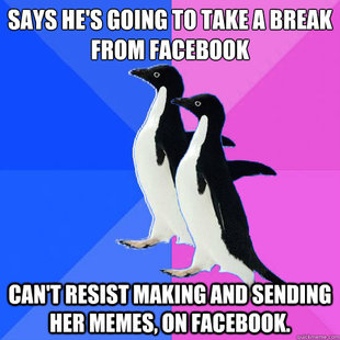 Socially Awkward Couple