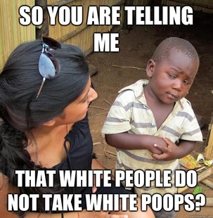 Skeptical Third World Child