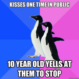 Socially Awkward Couple