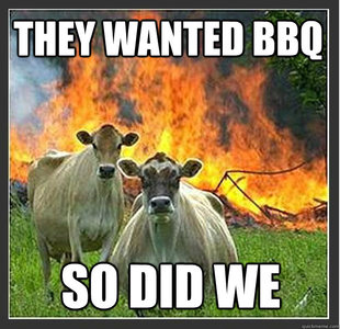 Evil cows
