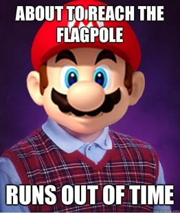 Bad Luck Mario