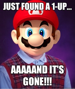 Bad Luck Mario
