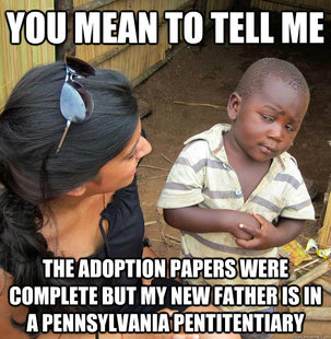 Skeptical Third World Kid