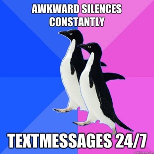 Socially Awkward Couple