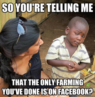 Skeptical Third World Kid