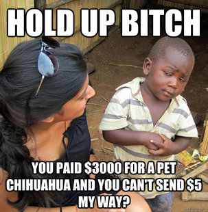 Skeptical Third World Kid
