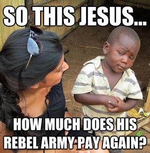 Skeptical Third World Kid