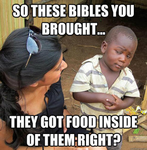 Skeptical Third World Kid