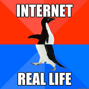 Socially Awesome Awkward Penguin