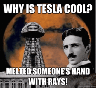 hipster tesla