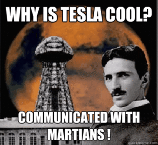 hipster tesla