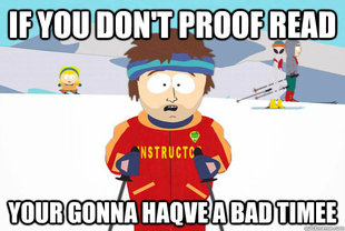 Bad Time Ski Instructor