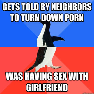 Socially Awkward Awesome Penguin