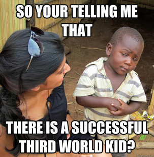 Skeptical Third World Kid