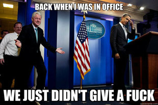 Inappropriate Timing Bill Clinton