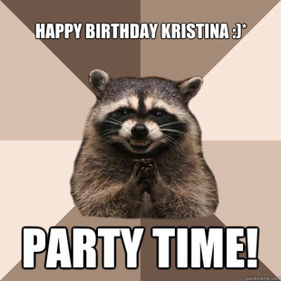 Evil Plotting Raccoon