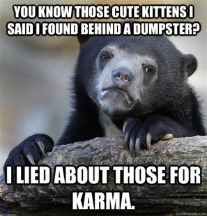 Confession Bear
