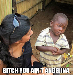 Skeptical Third World Kid