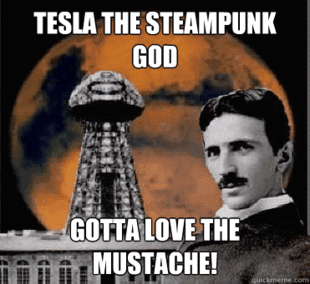 hipster tesla