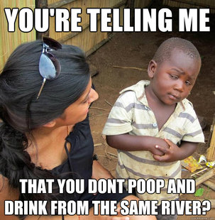 Skeptical Third World Kid